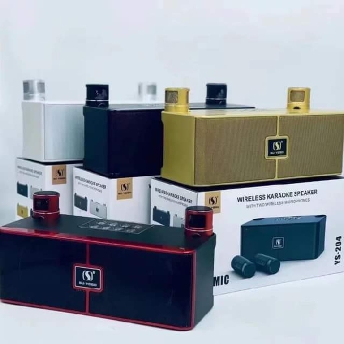 បាសច្រៀង YS-204 Wireless Karaoke Microphone Speaker