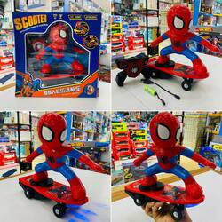 Car Spiderman Scooter remote 395