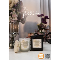 The Jessica Scented Candle Lavender 155g