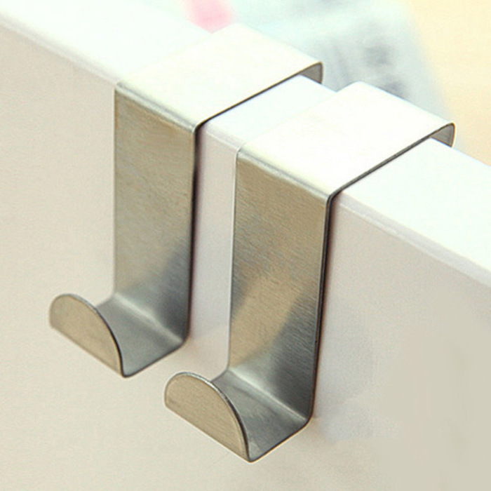 2PCS Stainless Door Hook 