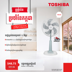 Toshiba Electric Fan 16inch / F-ALD50KH(G)