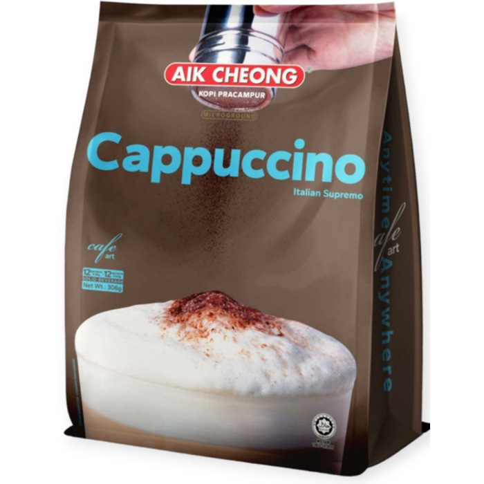 AIK CHEONG Cappuccino 25g-12packs 