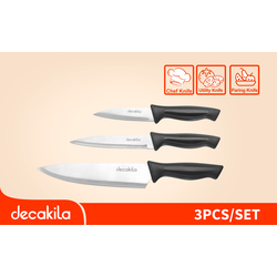 decakila decalife Kitchen Knife Set 3Pcs KMTT109B