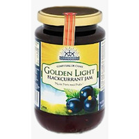 Golden Light Blackcurrant Jam Jar-450g
