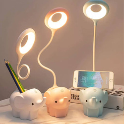 Desk Lamp LED Pen Holder Elephant DLL03 7966