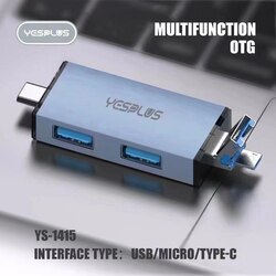 YESPLUS USB3.0 6-in-1 card reader YS-1415