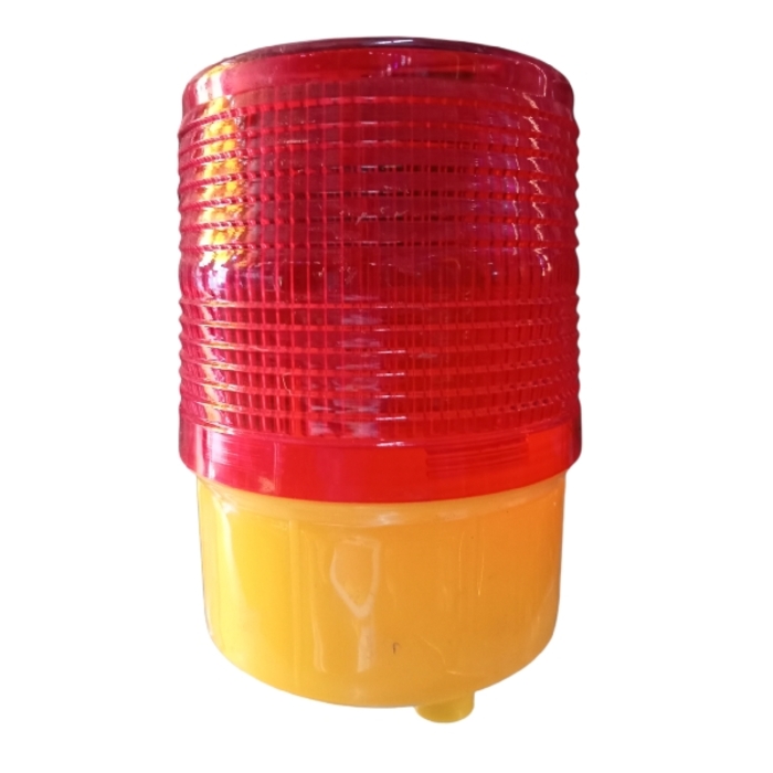 Red Traffic Solar Light 