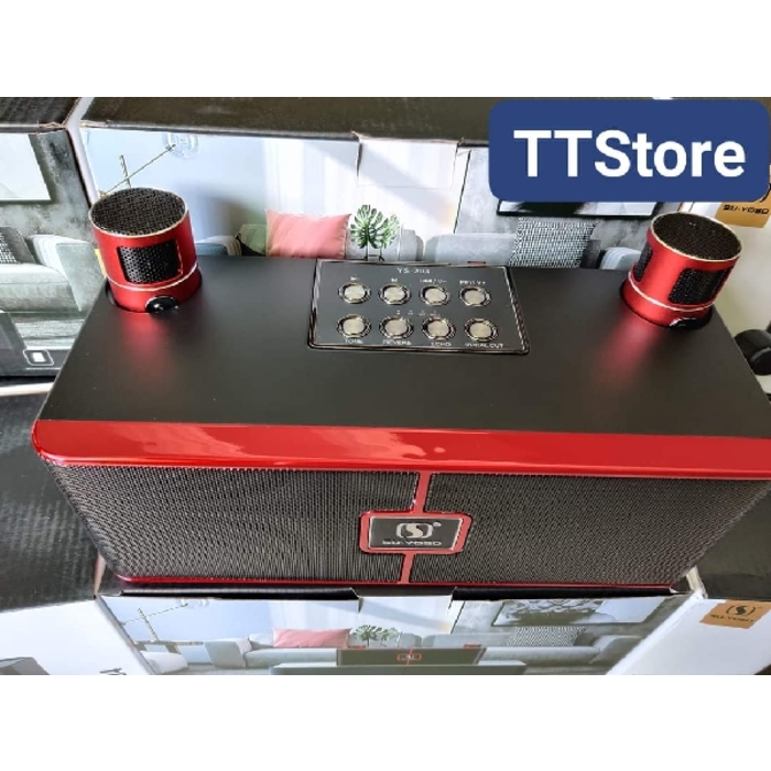 YS-204 Wireless Karaoke Microphone Speaker 