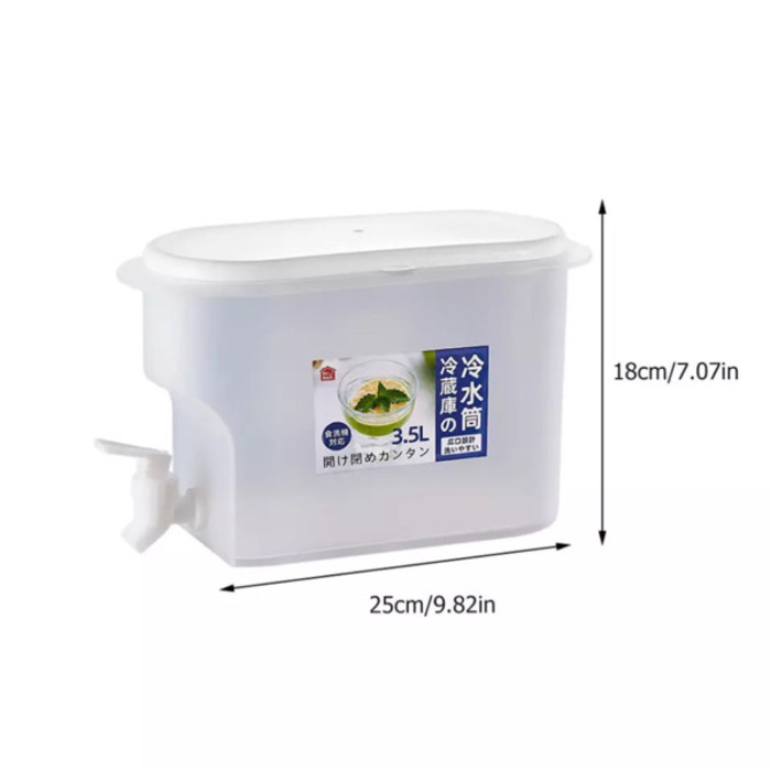 3.5L Water Jug With Faucet 