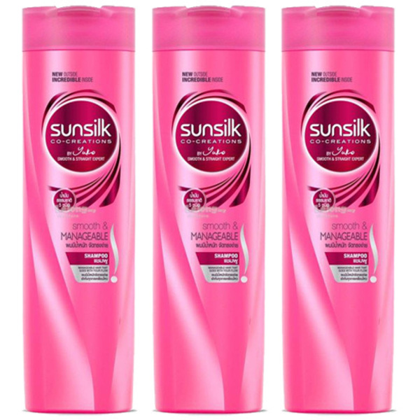 Sunsilk Shampoo 180ml - 3 Bottles