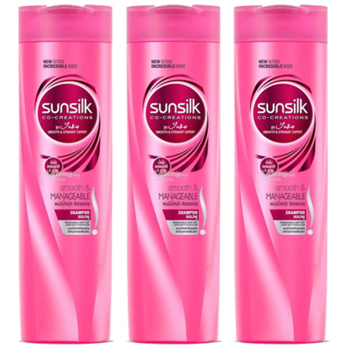Sunsilk Shampoo 180ml - 3 Bottles