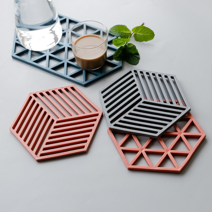Silicone Tableware Insulation Mat 5PCS