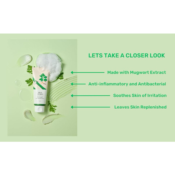 Round Lab Mugwort Calming Cleanser