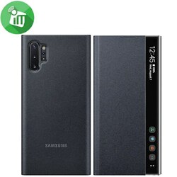 Case Galaxy Note 10 Clear View Black