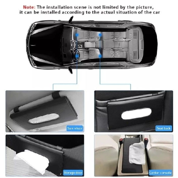 ប្រអប់ ដាក់ក្រដាស់ក្នុងឡាន