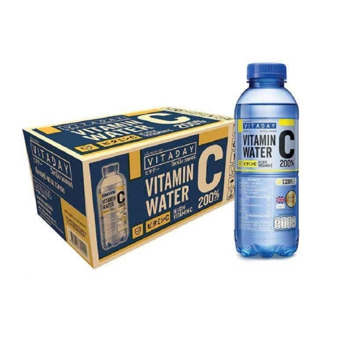 VITAMIN WATER C HONEY LEMON 470ML (12 BOTTLE) -PF2