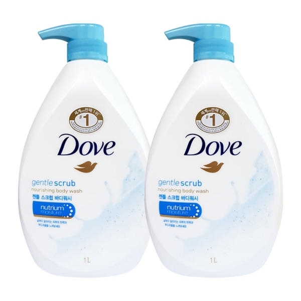 Dove Nourishing Body Wash Gentle Scrub 1000g