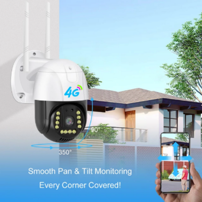 Camera 4G ដាក់ស៊ីមកាតទូរសព្ទ Free Memory 64GB