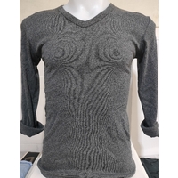 V Neck Men Long Sleeves T-Shirt