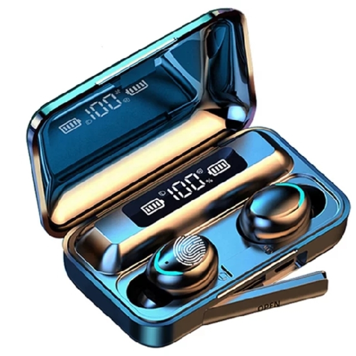 F9-5 TWS Wireless Earphones Black