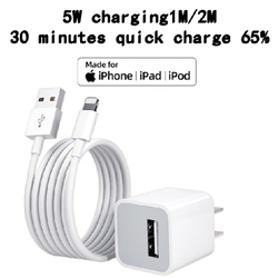 ឆ្នាំងសាក+ខ្សែសាក 5W Charger+Cable Lightning