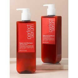 mise en scene Perfect Serum Super rich Shampoo and Conditioner 680ml
