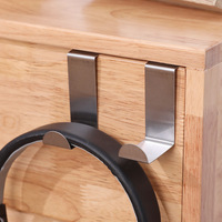 2PCS Stainless Door Hook 