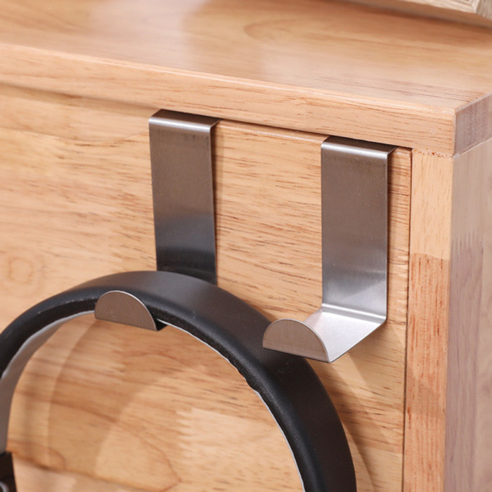 2PCS Stainless Door Hook 