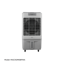 Midea_Air Cooler_Model MAC312M0BPWA_150W_Max Line-23L(31.5L)_1500m³/h _3 speeds_Mecahnical Control