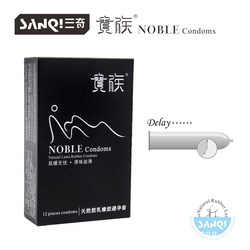 Noble Black Condom 12PCS