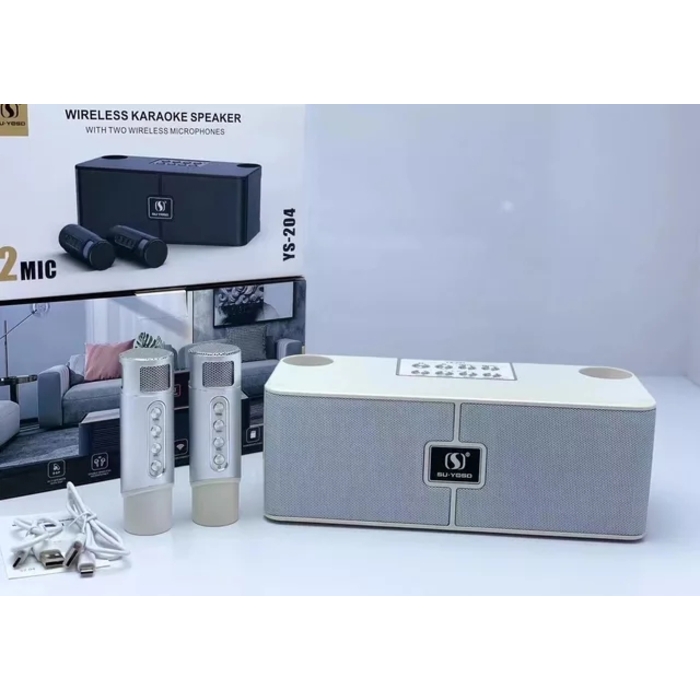 បាសច្រៀង YS-204 Wireless Karaoke Microphone Speaker