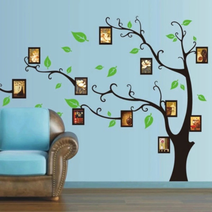 Wall Stickers Tree Photo Frame Sticker