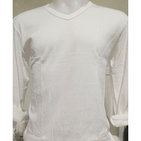 V Neck Men Long Sleeves T-Shirt