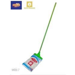 M05/W400-7(12)gram, White Cotton Mop With Handle
