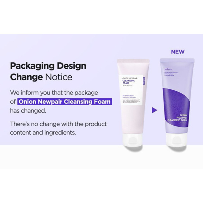 Isntree Onion Newpair Cleansing Foam