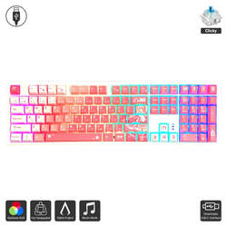Alpha Series One x Hatsune Miku Pink Keyboard