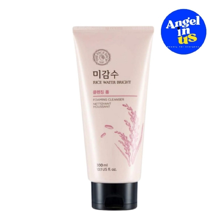 The Face Shop Rice Water Bright Facial Foaming Cleanser 300ml