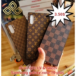 សំបកជ័រខ្នង LV Case Samsung galaxy note 10 pro