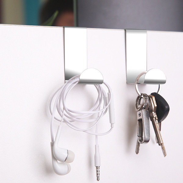 2PCS Stainless Door Hook 