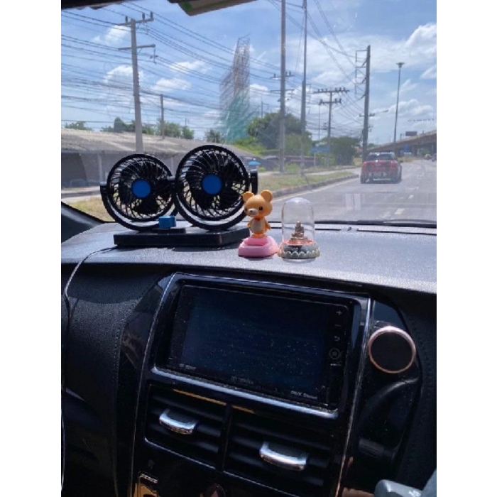 2 head fan- USB
