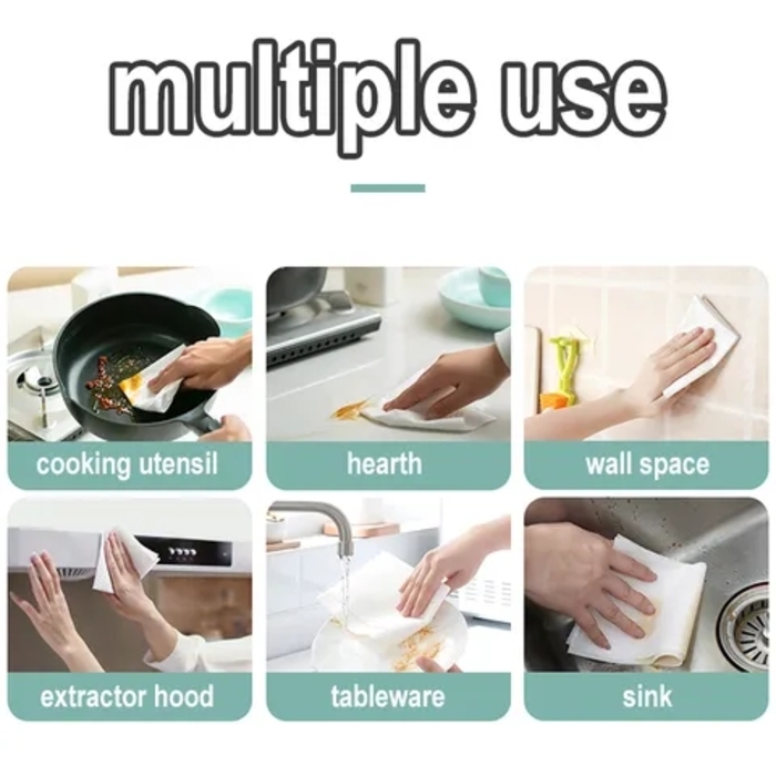 Kitchen Wipes for Heavy Oil 80PCS