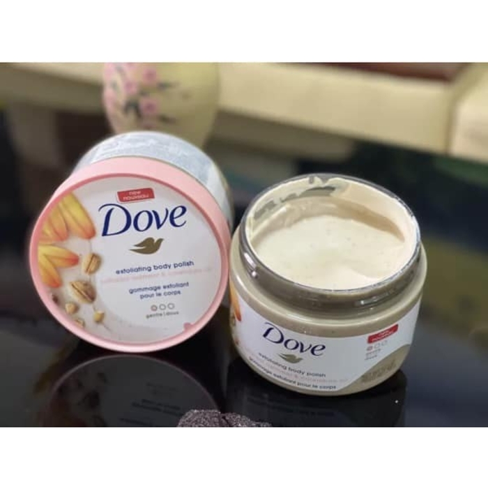 Dove Exfoliating Body Polish Colloidal Oatmeal And Calendula Oil 298g 