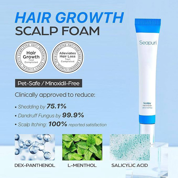 សេរ៉ូមសក់ Seapuri Scalpy Hair Serum