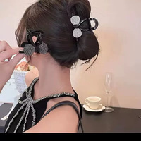 H8 Hair clippers black/  ដង្កៀបត្បូងខ្មៅ