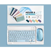 Set Keyboard + Mouse Bluetooth wireless - ប្រើថ្មសាក
