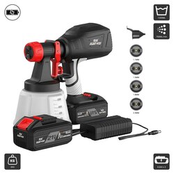 ម៉ូទ័របាញ់ថ្មាំប្រើថ្ម ( SG5021 ) Cordless Sprayer 21V 4.0Ah x 2 700ML/min 1200ML