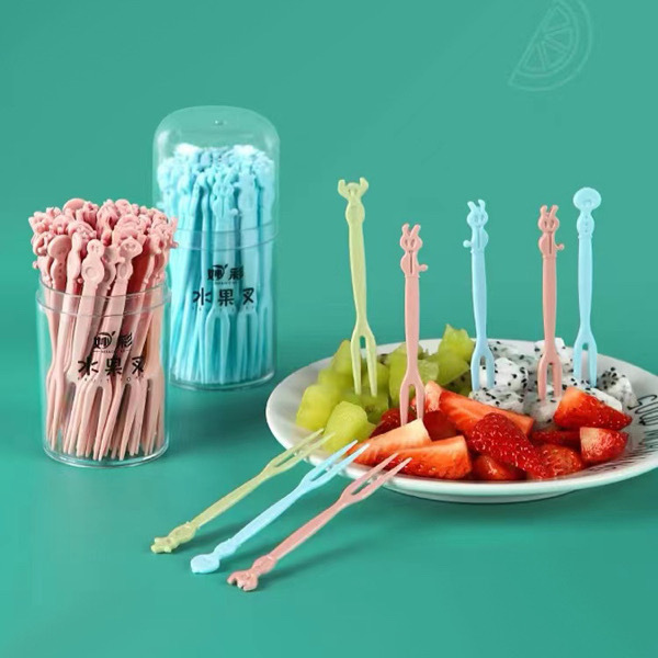 Plastic Little Desserts Fork 50PCS 