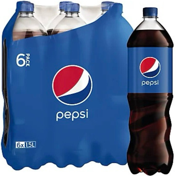 Pepsi PET 1.5L - 6 Bottles 