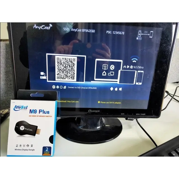 ដុំចម្លងរូបភាពពីទូរស័ព្ទទៅទូរទស្សន៍ឥតខ្សែតាមរយៈ Wireless កម្រិតរូបភាព 1080P