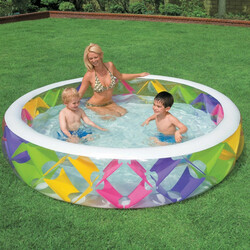 PINWHEEL POOL, w/ Infl. Floor, Age 6+ 229cmx56cm